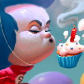 Happy Birthday Dr Seuss . Traditional illustration project by Joel Santana - 03.02.2020