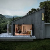 Casa de campo. Arquitetura de interiores, Modelagem 3D, e Arquitetura digital projeto de David Castellà - 03.11.2019