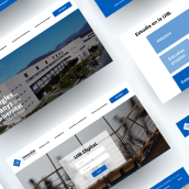 Web de la Universitat de les Illes Balears (UIB) Ein Projekt aus dem Bereich UX / UI, Grafikdesign und Webdesign von Bel Llull - 03.10.2019