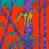 Amazonia - Especies amenazadas. Un proyecto de Ilustración tradicional e Ilustración digital de Gustavo Berocan - 02.10.2019