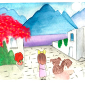 Mi Proyecto del curso: Mi primer ilustración en acuarela. . Un proyecto de Ilustración tradicional de Isabel Cristina Acosta García - 25.03.2020