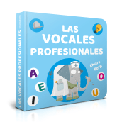 Las Vocales Profesionales. Ilustração infantil projeto de Kiara Boffi - 26.03.2020