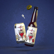 Cerveza Subeersiva. Un proyecto de Ilustración tradicional y Diseño de logotipos de Diego jkr - 29.03.2020
