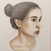 Mi Proyecto del curso: Retrato ilustrado en acuarela. Un proyecto de Dibujo a lápiz, Pintura a la acuarela, Dibujo de Retrato y Dibujo realista de MANUEL DOMÍNGUEZ SÁNCHEZ - 29.03.2020