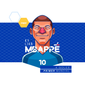 Soccer legends. A Design, Illustration, Character Design, and Portrait Drawing project by Edgar Rozo - 04.04.2020