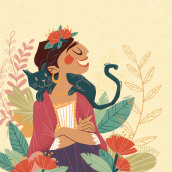 Frida into the Nature. Un proyecto de Ilustración infantil de Cris Ramos - 07.02.2020