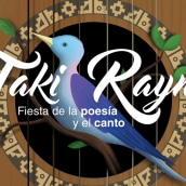 Taki Raymi - Diseño e ilustración de papelería para evento de poesía. Design, Traditional illustration, and Editorial Design project by Roger Román De la Cruz - 09.08.2017