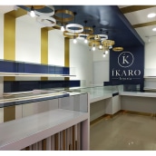 Mi Proyecto del curso: Iniciación al diseño de interiores | ÍKARO - Joyería. Un progetto di Architettura e Interior design di ARTEKTURE - 11.04.2020