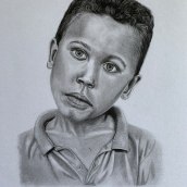 My project in Realistic Portrait with Graphite Pencil course. Desenho a lápis projeto de Maria Fernanda C. - 12.04.2020