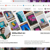 Mi Proyecto del curso: MiMarimeli_art . Projekt z dziedziny Portale społecznościowe użytkownika MJose Fernandez Megias - 15.04.2020