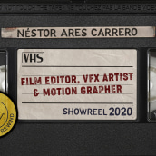 SHOWREEL 2020. Motion Graphics, VFX, Photo Retouching, Video Editing, and Audiovisual Post-production project by Néstor Ares Carrero - 04.15.2020