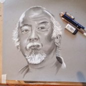 Caricatura de un amigo. Sketching, Pencil Drawing, Drawing, Portrait Drawing, and Artistic Drawing project by Emmanuel Cúneo - 04.18.2020