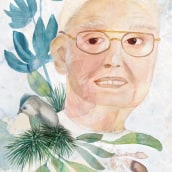 Mi abuelo. Traditional illustration project by Ilana Polakiewicz - 04.21.2020