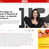 Entrevistas para HOLA.com. Comunicação projeto de Noemí Fernández - 02.10.2019