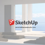 3D Real Estate con Sketchup. Un proyecto de 3D, Retoque fotográfico y Arquitectura digital de Verónica Ibáñez - 23.04.2020