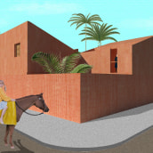 Mi Proyecto del curso: Representación gráfica de proyectos arquitectónicos. Un proyecto de Animación 3D, Concept Art y Arquitectura digital de Juan David Lasso Matallana - 23.04.2020