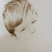 Asier. Desenho de retrato projeto de Lourdes Alvarez Pajares - 26.04.2020