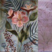 Mi Proyecto del curso: Pintura botánica con acrílico. Un proyecto de Dibujo artístico de romina gaido - 27.04.2020