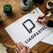 Mi Proyecto del curso: Diseño de marca Liaopastel. Graphic Design project by Marlon Lavanda Romero - 05.02.2020