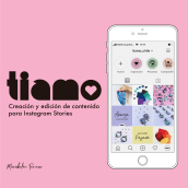 Creación y edición de contenido para Instagram Stories Tiamo Chile Ein Projekt aus dem Bereich Informationsdesign von Mariabelén Reinoso Herrera - 03.05.2020