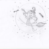 Mi Proyecto del curso: Introducción a la creación de personajes estilo cartoon. Pencil Drawing project by Elisa Jerez - 05.04.2020