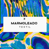 Mi Proyecto del curso: Introducción al marmoleado textil. Pintura e Ilustração têxtil projeto de Luciana Rodríguez - 05.05.2020