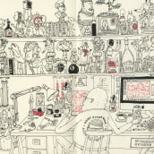Some new drawings. Traditional illustration project by Mattias Adolfsson - 05.05.2020