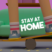 creación de personaje - stay at home . Character Animation, 3D Animation, Creativit, 3D Character Design, and 3D Design project by julian piraban - 05.09.2020