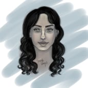 Avatar - Técnicas digitales de retrato ilustrado. Un proyecto de Ilustración digital, Ilustración de retrato y Dibujo de Retrato de Daniela Vargas - 09.05.2020