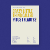 Escuela de Música "Pitus i Flautes". Un proyecto de Dirección de arte, Diseño gráfico, Cop y writing de Marta Montenegro - 10.05.2020