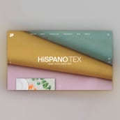Hispanotex corp & website. Br, ing, Identit, Graphic Design, and Web Design project by Roger Castro - 10.11.2018