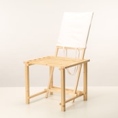SILLA BAC. Design, Furniture Design, Making, Industrial Design, and Product Design project by Léa Ferraton - 03.04.2019