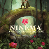 Book Cover: Ninema. Digital Illustration project by Ana Fernández - 07.16.2019