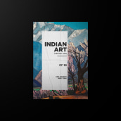 Indian Art Through Ages. Un proyecto de Diseño, Eventos y Diseño de carteles de Rounak Bhattacharjee - 07.07.2019