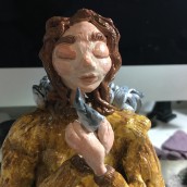 Mi Proyecto del curso: Mujer Ángel.  Ein Projekt aus dem Bereich H, werk, Bildende Künste und Skulptur von María del Mar Henríquez - 19.05.2020