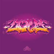 LOVE Graffiti. Graphic Design, Street Art, and Vector Illustration project by Jope * - 05.28.2020
