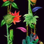 Mi Proyecto del curso: Ilustración botánica con acuarela. Un proyecto de Pintura a la acuarela e Ilustración botánica de Loan Poulet Fernández - 31.05.2020