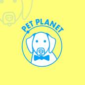 Pet Planet | My project in Vector Illustration for Amateurs course. Un proyecto de Br e ing e Identidad de Fady Alfons - 30.05.2020