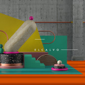 Composiciones abstractas con Cinema 4D. Un proyecto de 3D, Diseño gráfico, Concept Art y Diseño 3D de Euden Ojeda - 01.06.2020