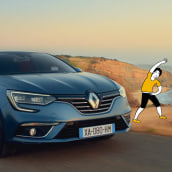 Renault Now. Un proyecto de Ilustración, Publicidad, Animación, Producción audiovisual					, Animación de personajes, Animación 2D y Dibujo de offbeatestudio - 02.06.2020