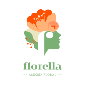 Diseño de marca Florella Arte Floral. Un proyecto de Br e ing e Identidad de Gemma de Castro - 04.06.2018