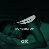 Roncostop. Design, Br, ing e Identidade, Design gráfico, Packaging, Design de produtos, e Design de logotipo projeto de Guaja i Xiquet - 06.06.2018