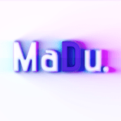 MaDu. Estudio creativo. Projekt z dziedziny Design, 3D, Br, ing i ident i fikacja wizualna użytkownika Mario Duran - 01.05.2020