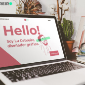Proyecto web personal. Web Design projeto de Lu Cebreiro - 12.06.2018