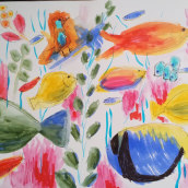 Salte de la linea y dale color. Un proyecto de Ilustración infantil de Ava Loo - 15.06.2020