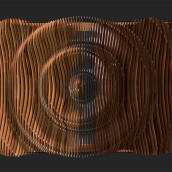 Wood Ripple. Un proyecto de 3D y Diseño 3D de dbr3d - 14.06.2020