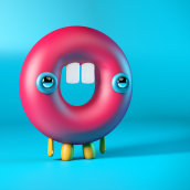 Donnut Kid. Animação, e Design de personagens projeto de alvaroblecua - 24.06.2020