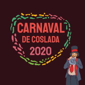 Carnaval Coslada 2020. Ilustração tradicional, e Design gráfico projeto de Laura Recio - 26.06.2020