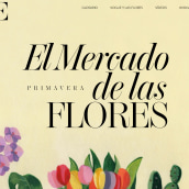 Mercado de las Flores Vogue 2020. Design, Acr, and lic Painting project by Marina Benito - 05.30.2020