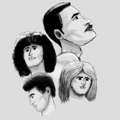 Ilustración Digital de Queen. Un proyecto de Ilustración tradicional, Diseño de personajes y Dibujo digital de Daniel Peniche Cruz - 11.06.2020